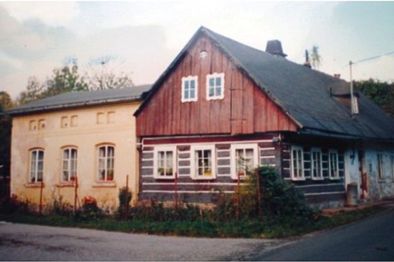 Krkonošská chaloupka foto počátek 20. stol.